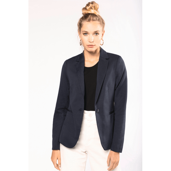 Kariban | Ladies knitted blazer